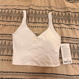 Lululemon white align tank nwt